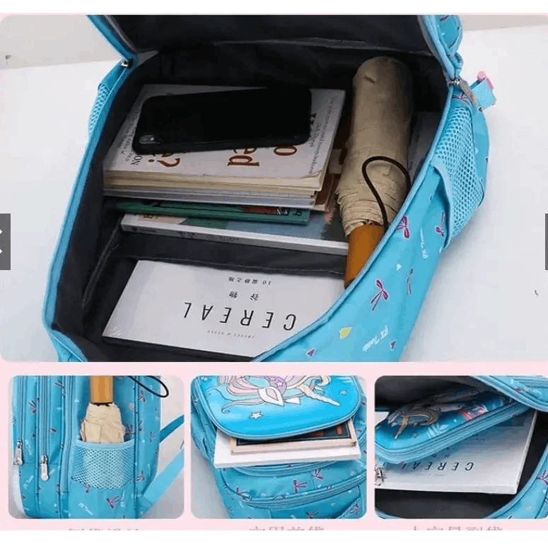 Sac à dos à roulettes Licorne pour enfants