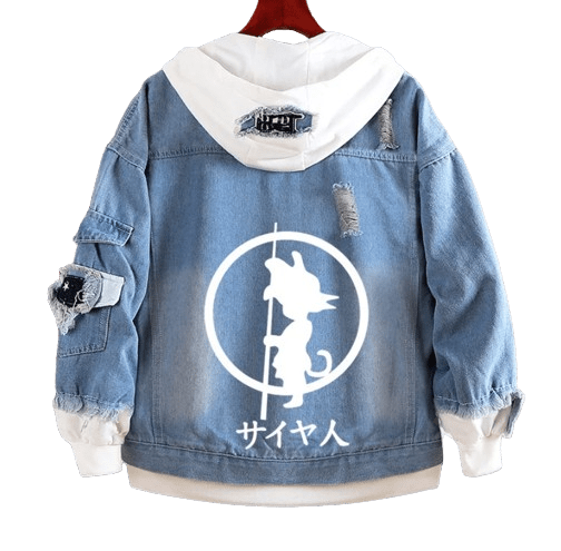 Veste en Jean Dragon Ball Sage Goku