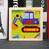 Puzzle en bois Montessori Bébé