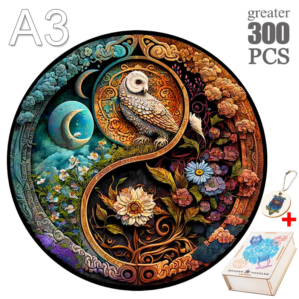 Puzzle design ludique et coloré
