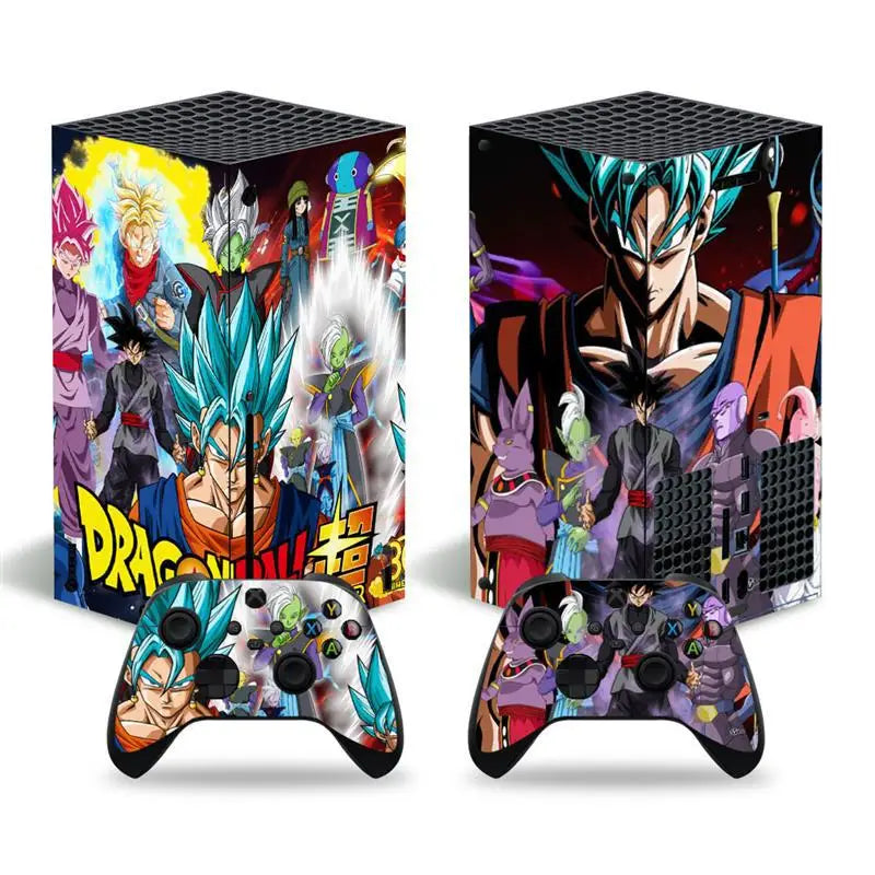 Sticker Xbox Serie X Dragon Ball Univers DBS