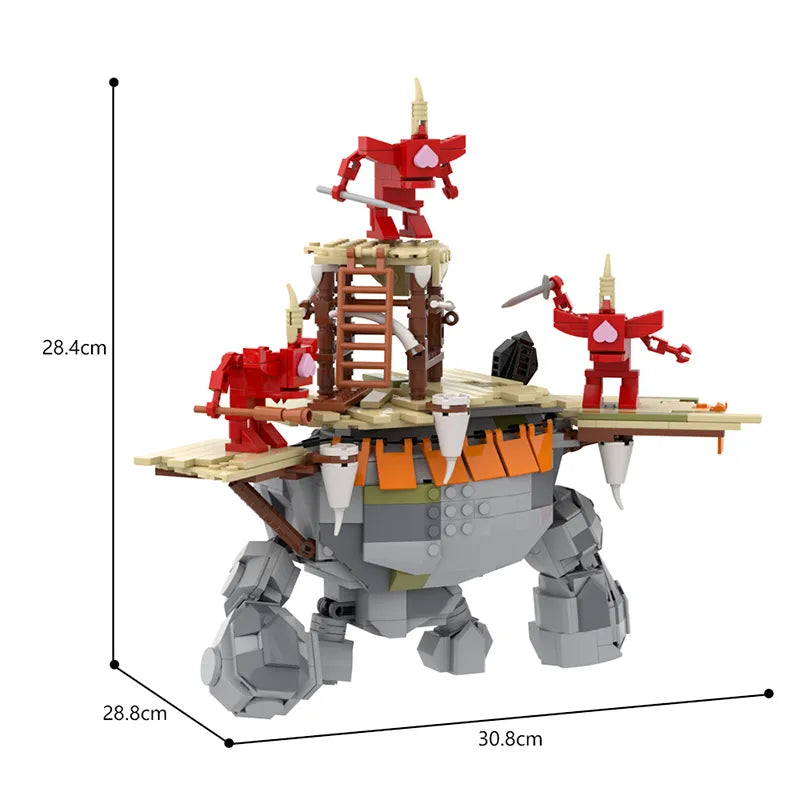 Monstre Pierre Zelda TOTK Jeu Compatible Lego