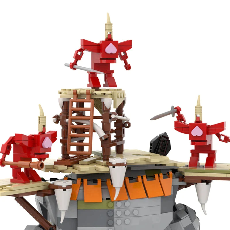 Monstre Pierre Zelda TOTK Jeu Compatible Lego