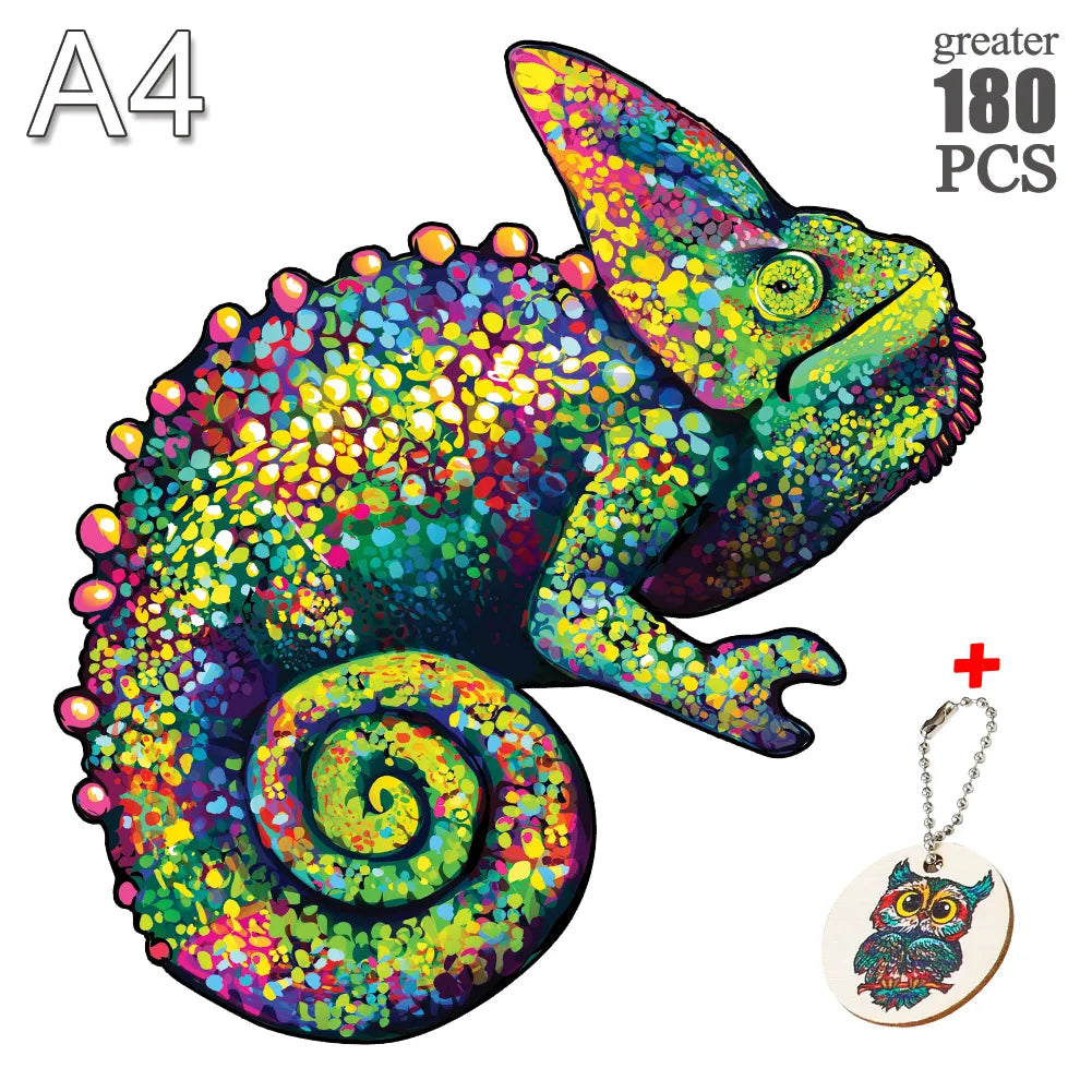 Puzzle Montessori art design