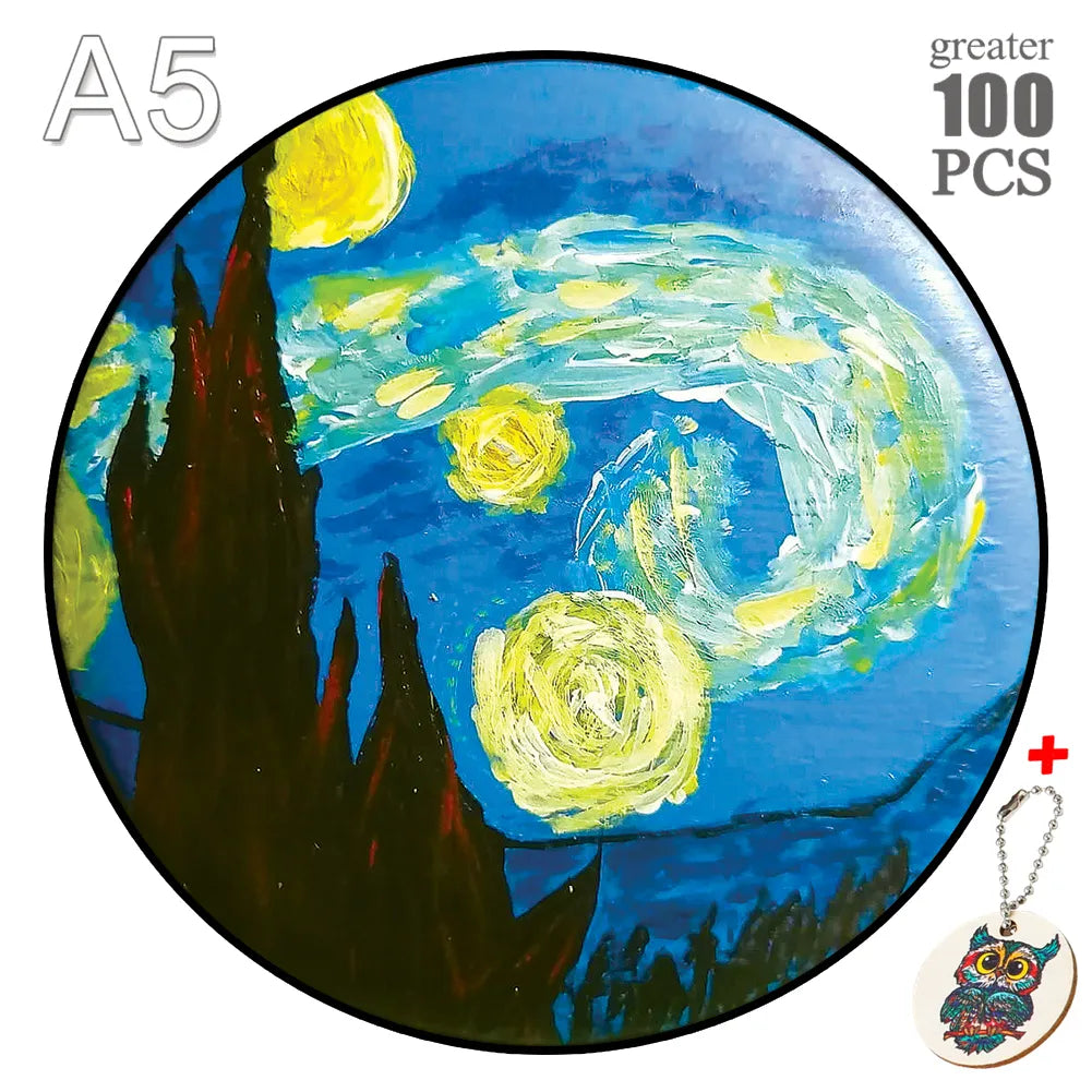 Puzzle Montessori art design