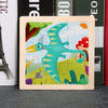 Puzzle en bois Montessori Bébé