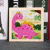 Puzzle en bois Montessori Bébé