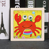 Puzzle en bois Montessori Bébé