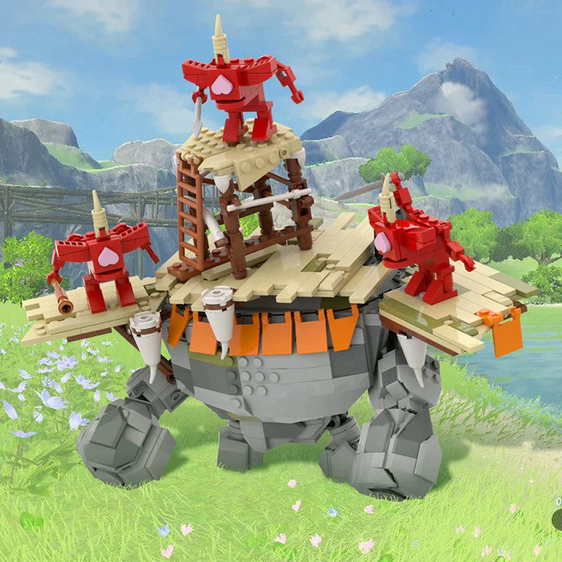 Monstre Pierre Zelda TOTK Jeu Compatible Lego