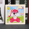 Puzzle en bois Montessori Bébé