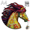 Puzzle Montessori art design