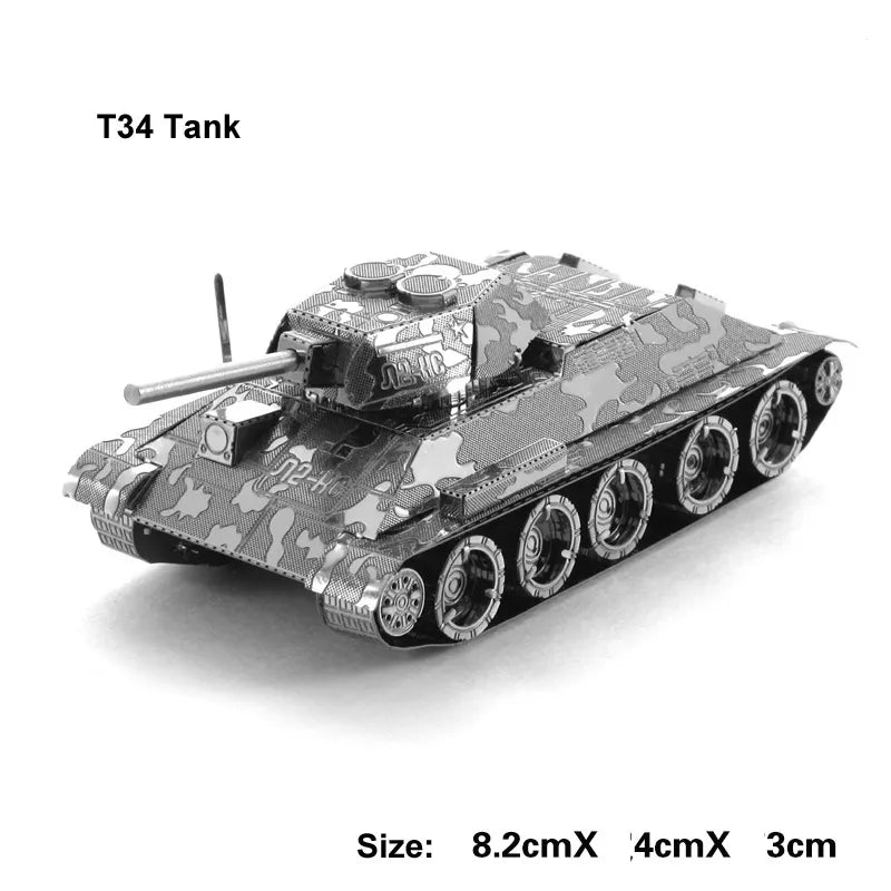 Puzzle 3D Tanks réaliste