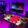 Tapis de Souris RGB Dragon Ball Tortue Géniale (double, rouge)