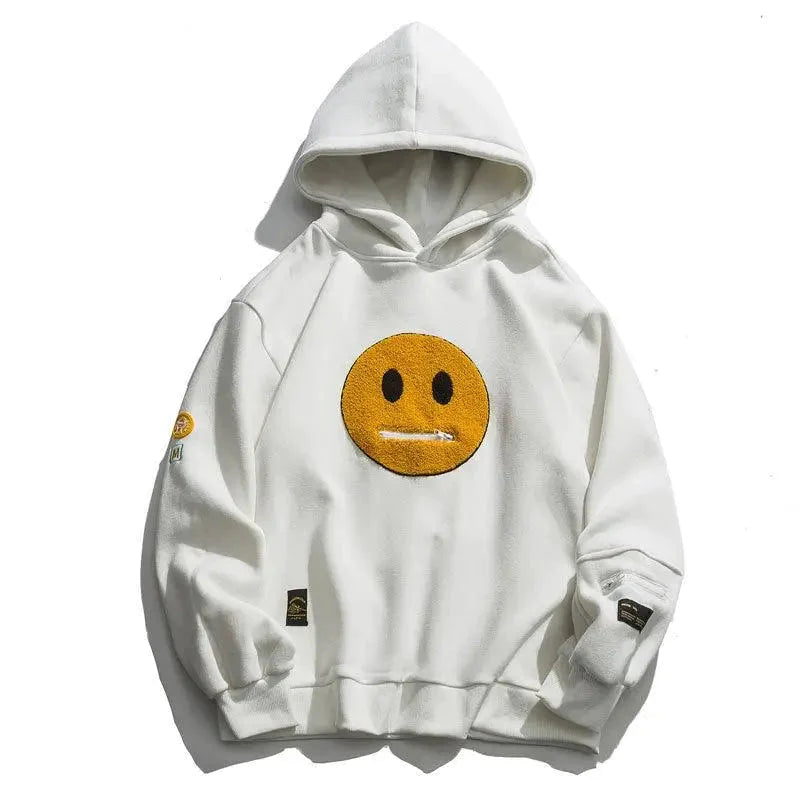 Sweat-shirt capuche Smiley