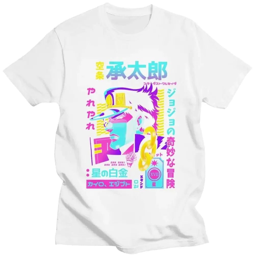 Tee Shirt Jojo Bizarre Adventure 100% Coton