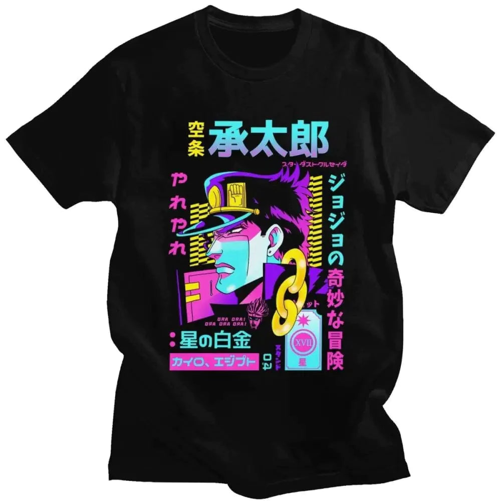 Tee Shirt Jojo Bizarre Adventure 100% Coton