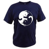 Tee shirt Chat Ying Yang 100% coton