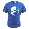 Tee shirt Chat Ying Yang 100% coton