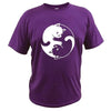 Tee shirt Chat Ying Yang 100% coton
