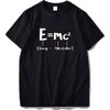 Tee shirt E=MC2 Einstein