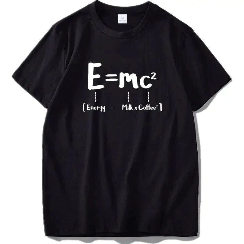 Tee shirt E=MC2 Einstein