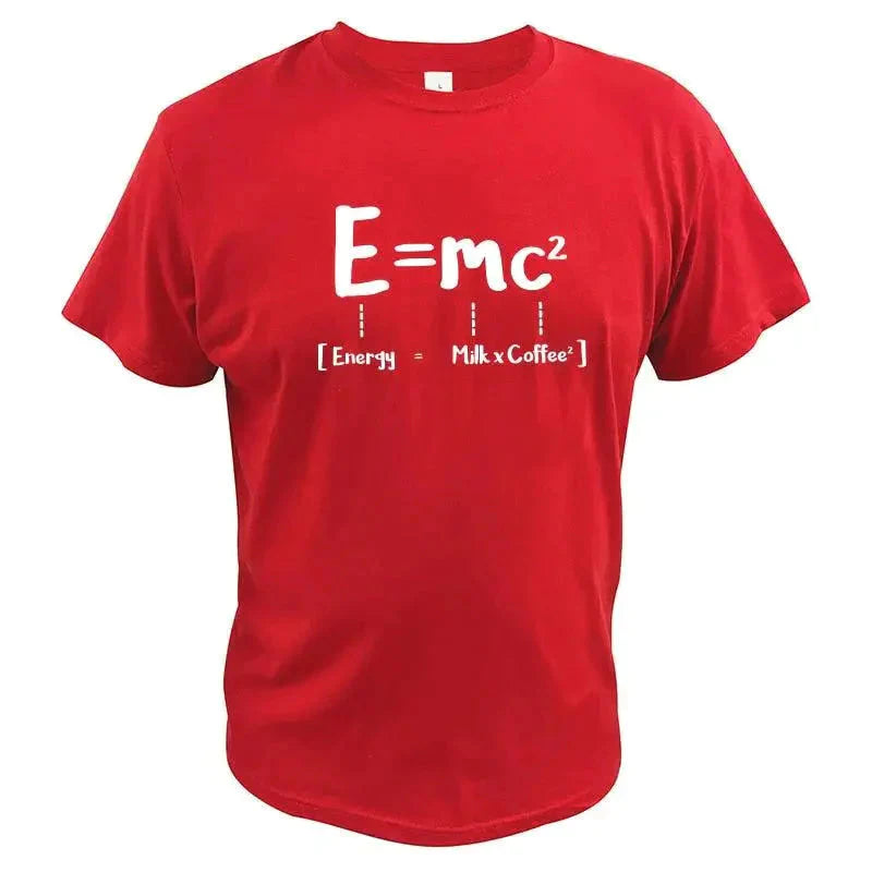 Tee shirt E=MC2 Einstein
