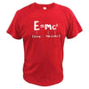 Tee shirt E=MC2 Einstein