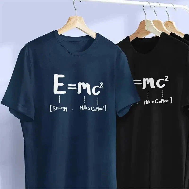 Tee shirt E=MC2 Einstein