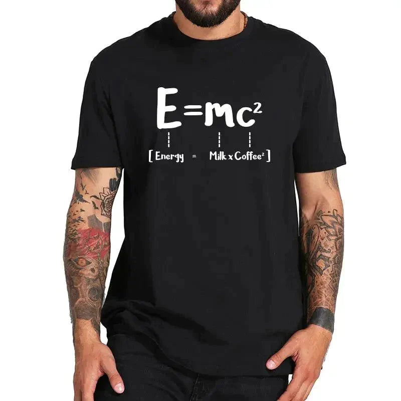 Tee shirt E=MC2 Einstein