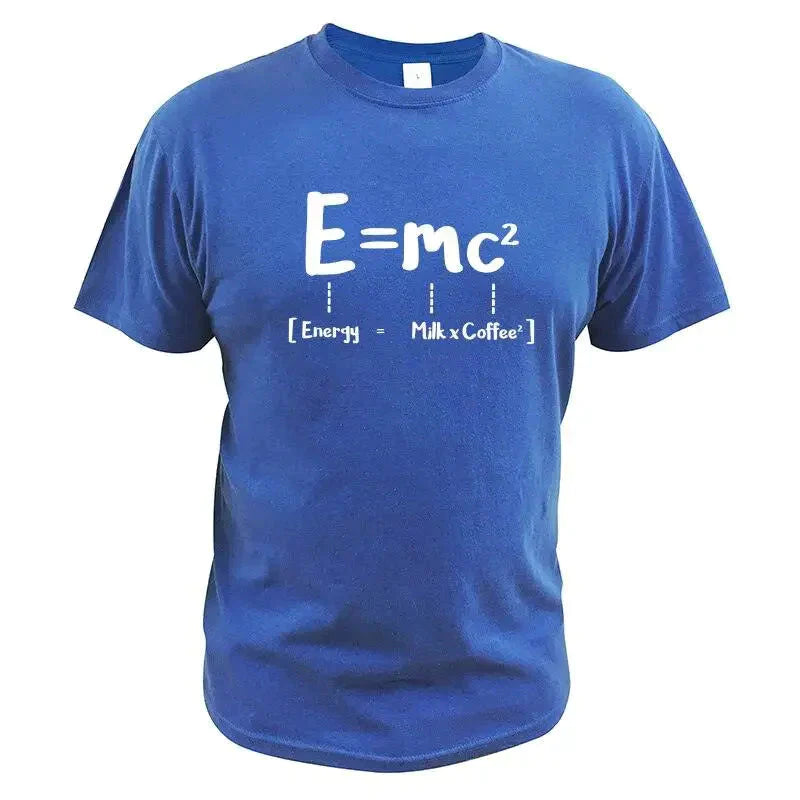 Tee shirt E=MC2 Einstein