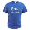 Tee shirt E=MC2 Einstein