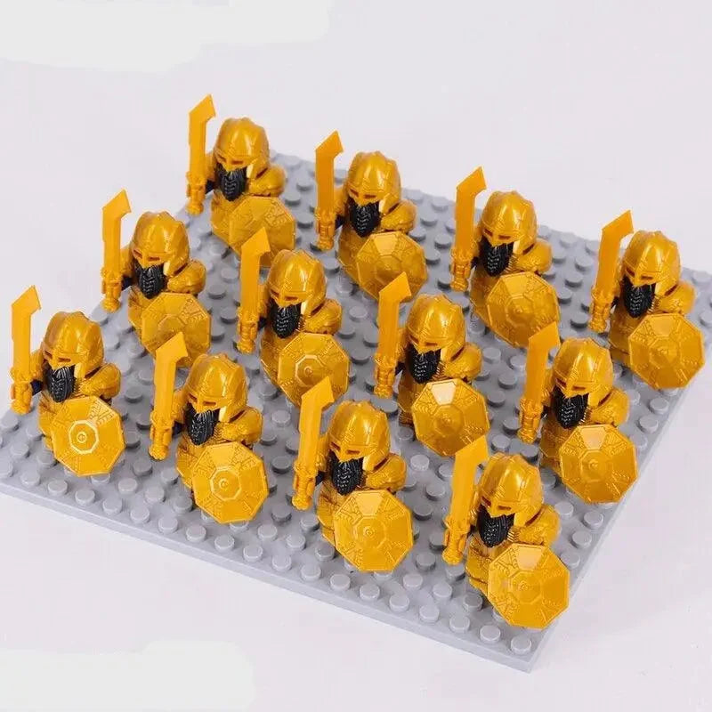 Troupes Guerrières 12 Soldats Médiévales Hobbit Lego