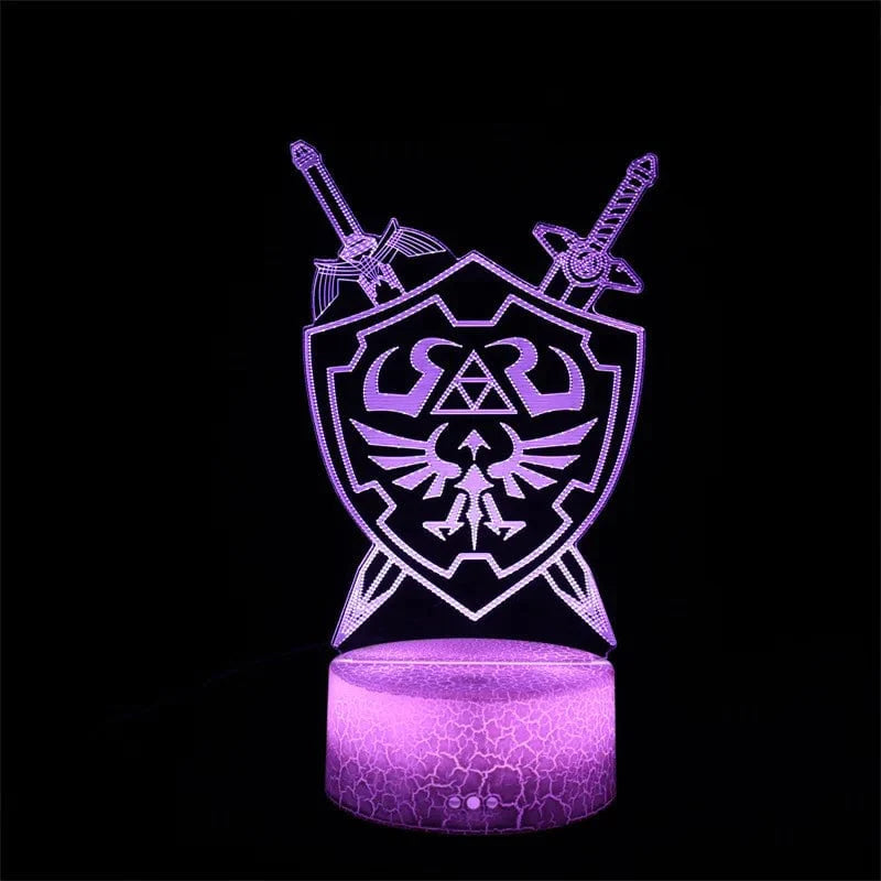 Veilleuses 3D Zelda Breath of the Wild