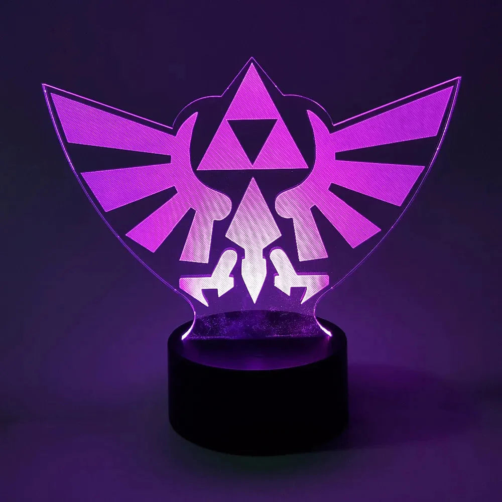 Veilleuses 3D Zelda Breath of the Wild
