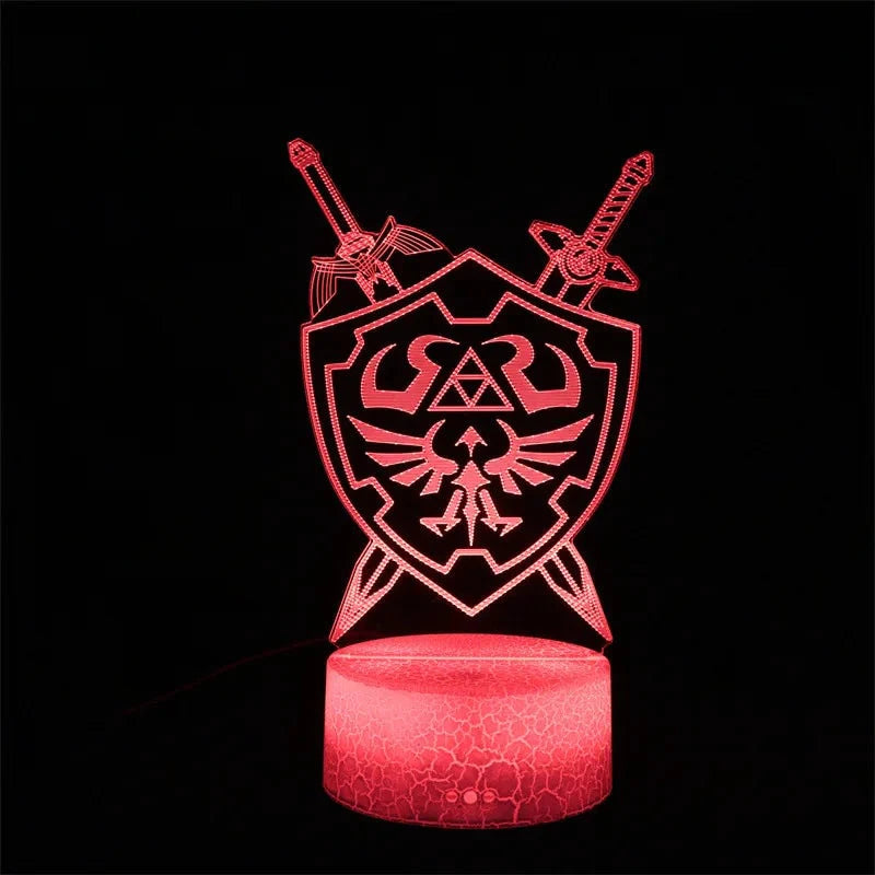 Veilleuses 3D Zelda Breath of the Wild