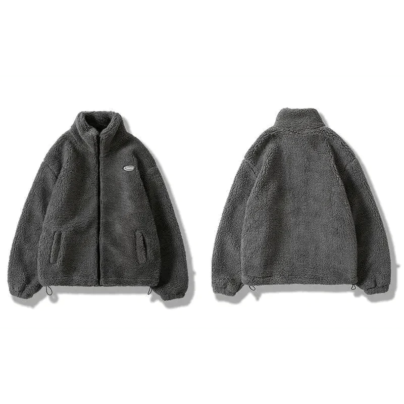 Veste polaire duveteuse pour homme