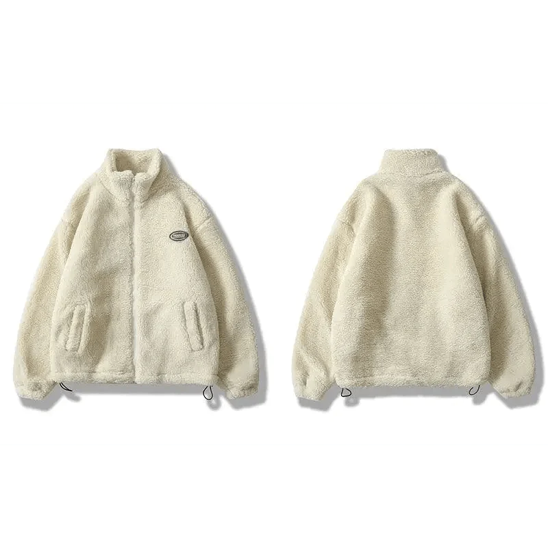 Veste polaire duveteuse pour homme
