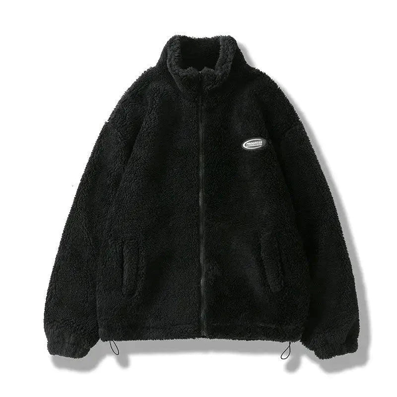 Veste polaire duveteuse pour homme