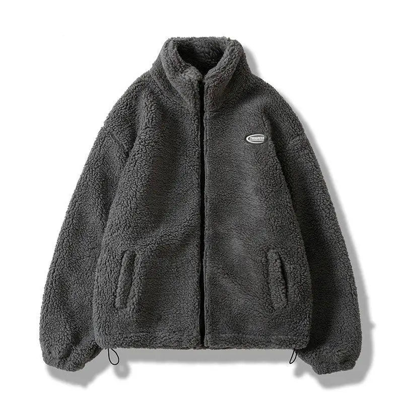 Veste polaire duveteuse pour homme