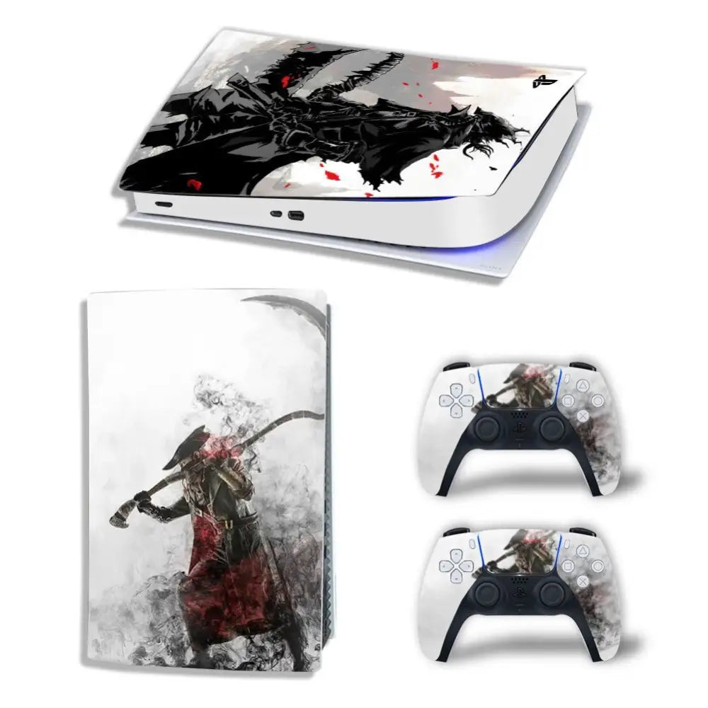Autocollant Console PS5 Bloodborne