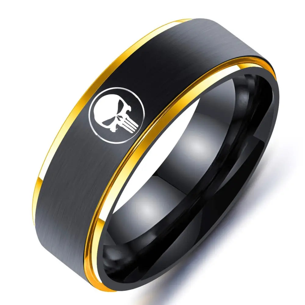 Bague anime Marvel Punisher