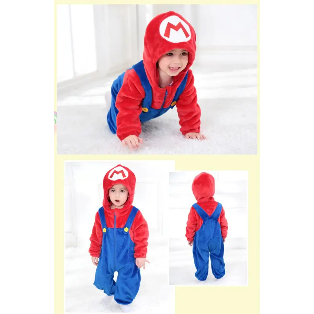 Barboteuse Bébé Unisexe Super Mario