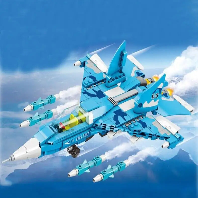 Bloc de construction Avion militaire