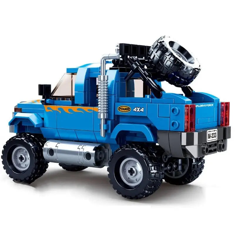 Blocs construction voiture de course City