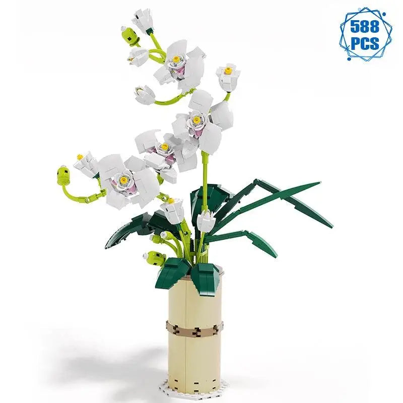 Blocs de Construction Bouquet Fleurs Romantiques