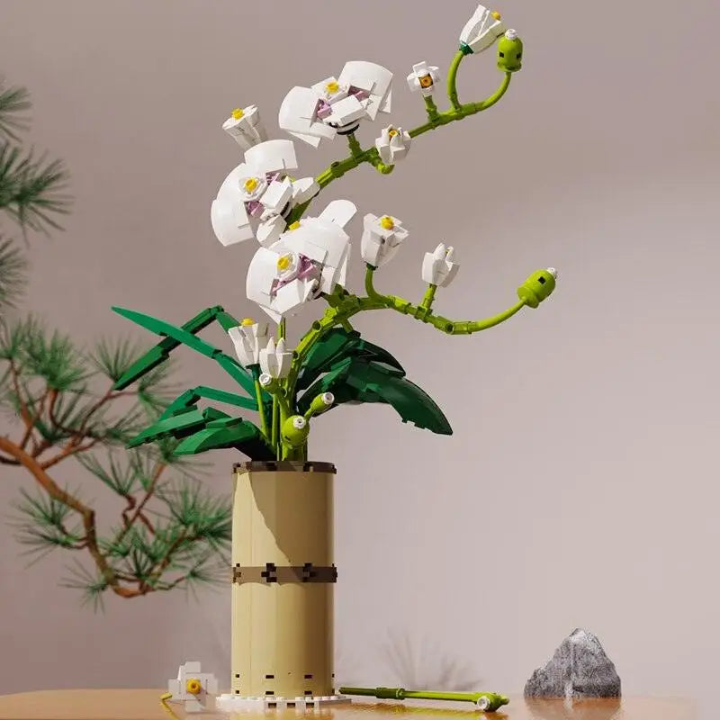 Blocs de Construction Bouquet Fleurs Romantiques