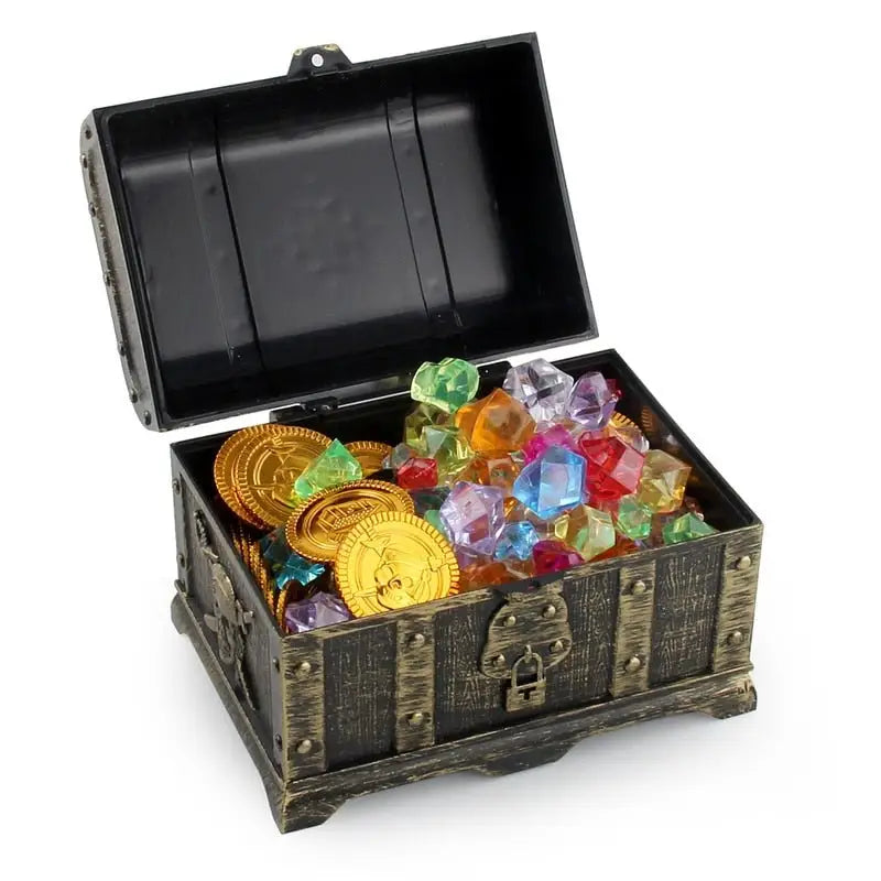 Boîtes à trésors Pirate et Pièces D'Or