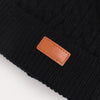 Bonnet en laine double pompon pour enfants