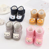 Bottines neige peluche pour nouveau-né