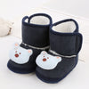 Bottines neige peluche pour nouveau-né
